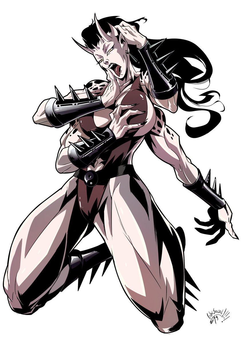 Since MK !! is almost here, I guess this commission came at a nice time. Classic Sheeva, in a more sexy version.
#MK11 #MortalKombat11 #MortalKombat #MK  #Sheeva #commissions #FanArtFriday