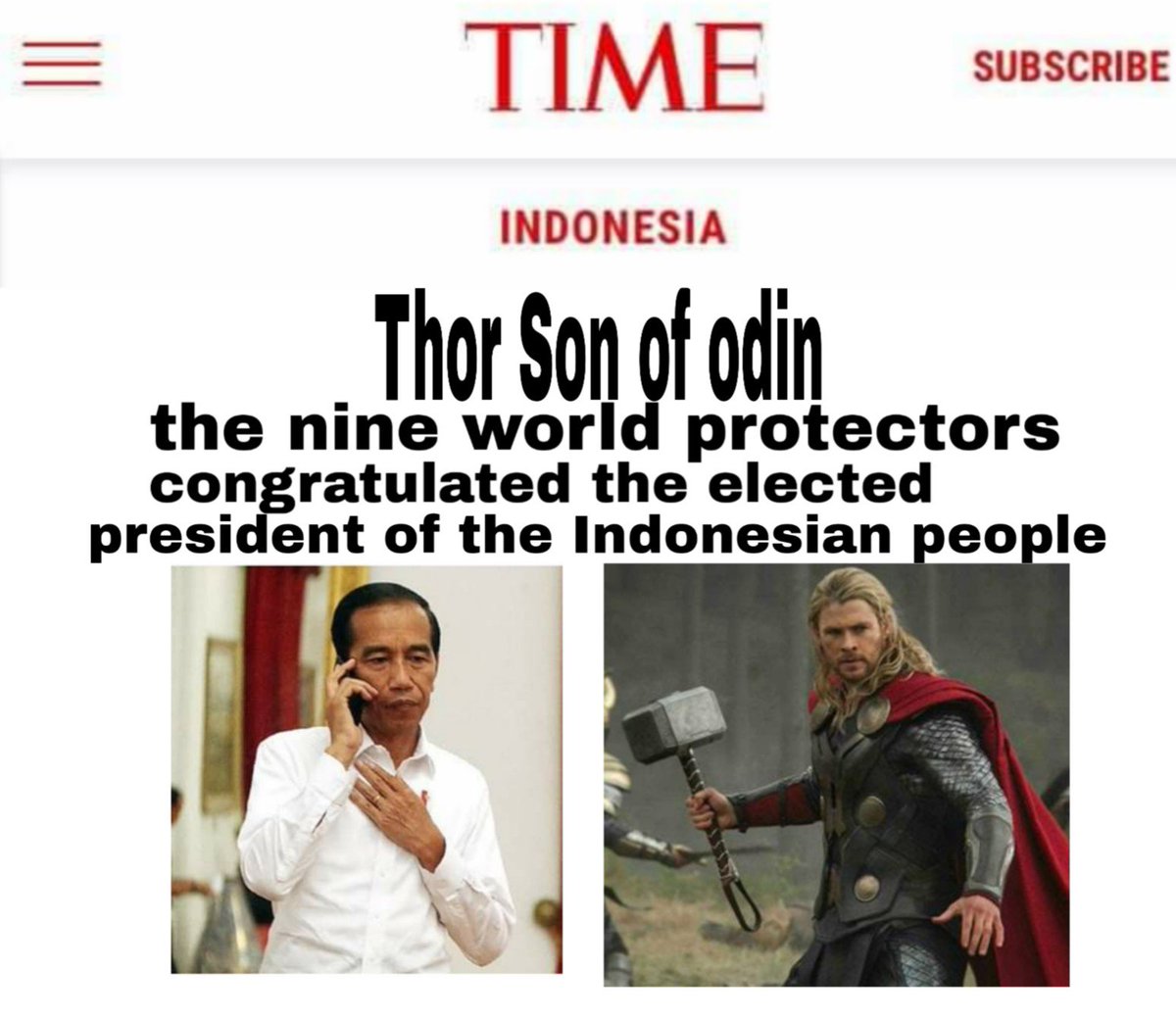 Presiden asgard udeh ngucapin kelar udeh.. 

#SaveOurDemocracy  #PrabowoMenangHoax 
#KpuJanganCurang
