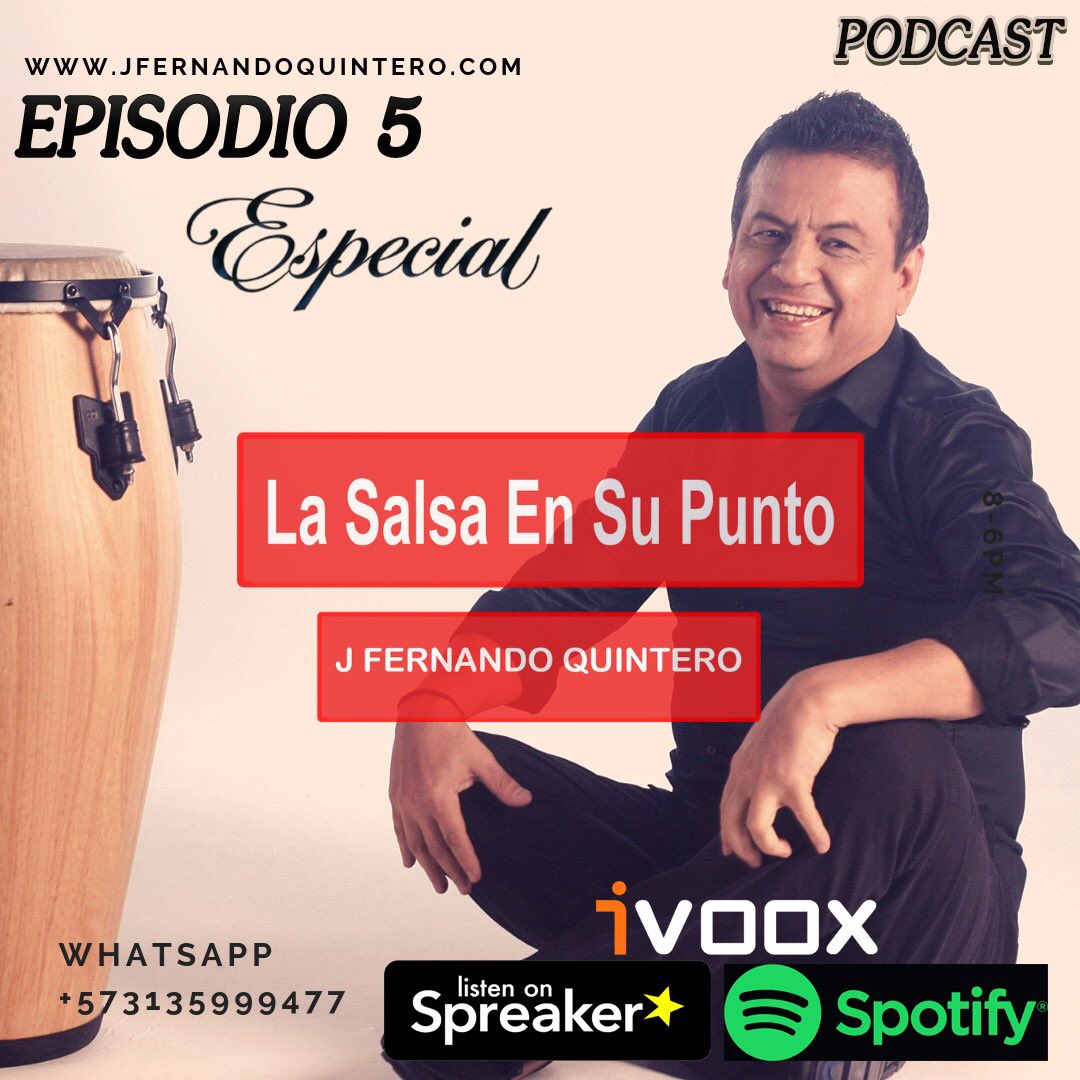 Viernes santo con #Lasalsaensupunto #podcast  <a href="/JFDOQUINTERO/">J Fernando Quintero</a>  #especialsemanasanta <a href="/PelusaCaramba/">Pelusa & la Banda Caramba</a> <a href="/pacheandrade/">Pache Andrade</a> <a href="/Chris_Montz/">Juana Peña</a> <a href="/SalsaTrending/">Salsa Trending Topics</a>   <a href="/FiebreLatinaRad/">Fiebre Latina Radio</a>  spreaker.com/episode/176940…