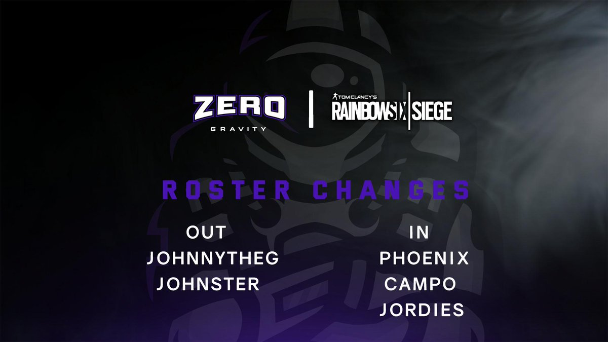 [#RAINBOW6SIEGE]

We are excited to be picking up <a href="/R6Phoenix/">Phoenix</a>, Campo, and Jordies to the team.

Big thanks to <a href="/GJohnnythe/">JohnnytheG</a> and @BDJohnster for their time in the team.
We wish them all the best in the future!

LoudNoises
@NoobFromAU_R6 
Worthy
<a href="/R6Phoenix/">Phoenix</a> 
Campo
Jordies