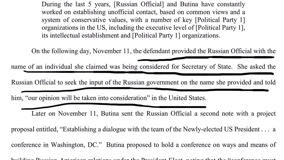 From the Maria Butina sentencing filing tonight...
assets.documentcloud.org/documents/5972…. The opinion of the Russian government “will be taken into account” on... what’s that you say?