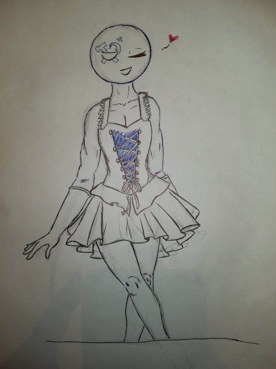 Deutschland_0's tweet photo. Un dibujo de USSR con un vestido de Maid bien lindo

Espero les guste 😅

[Puedes seguirme en;]

—Facebook; @ JerBear
—Tumblr; @ jer-bearblog
—Instagram; @ jerbearblog

#countryhumansball #countryhumans #countryhumansussr #maid https://t.co/kBVTdRYN1V