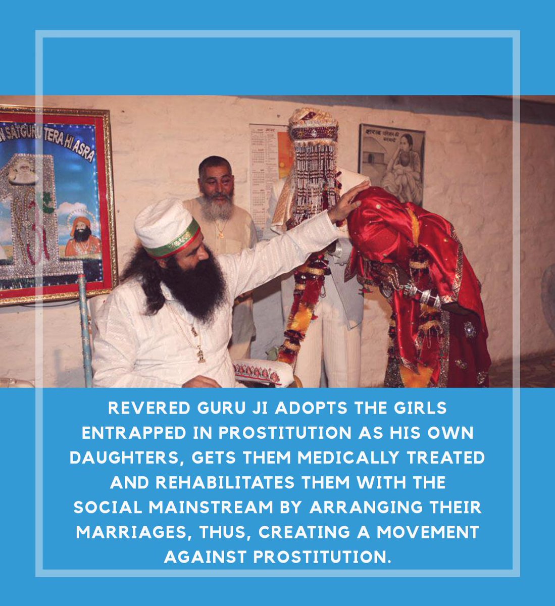 JkMehra18's tweet photo. #Shubhdevi_BlessingByStRamRahim
#Shubhdevi
#MovementAgainstProstitution
#BaneRemovedByBoon
#SaintDrGurmeetRamRahimSinghJi
#DeraSachaSauda
#GurmeetRamRahim
#SaintMSG
#BabaRamRahim https://t.co/QuRdHxTShN