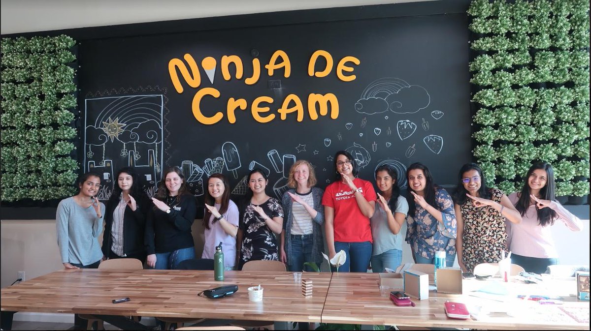 We had a blast at our end of year Ice Cream Social! A huge thank you to all our officers and members who made this year amazing for SWE at UTD!