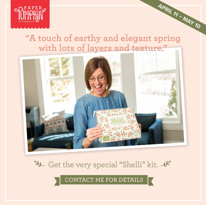 SuitablyStamped's tweet photo. How to get "Spring" in a box on your doorstep... - https://t.co/CETVcjsGnK beautiful, all inclusive card kit is truly one of a kind.  Shelli Gardner outdid herself in designing it. Sign up by May 10th to get yours. #paperpumpkin #HugsfromShelli #handstamped #cards #diy https://t.co/PLUVg68aXN