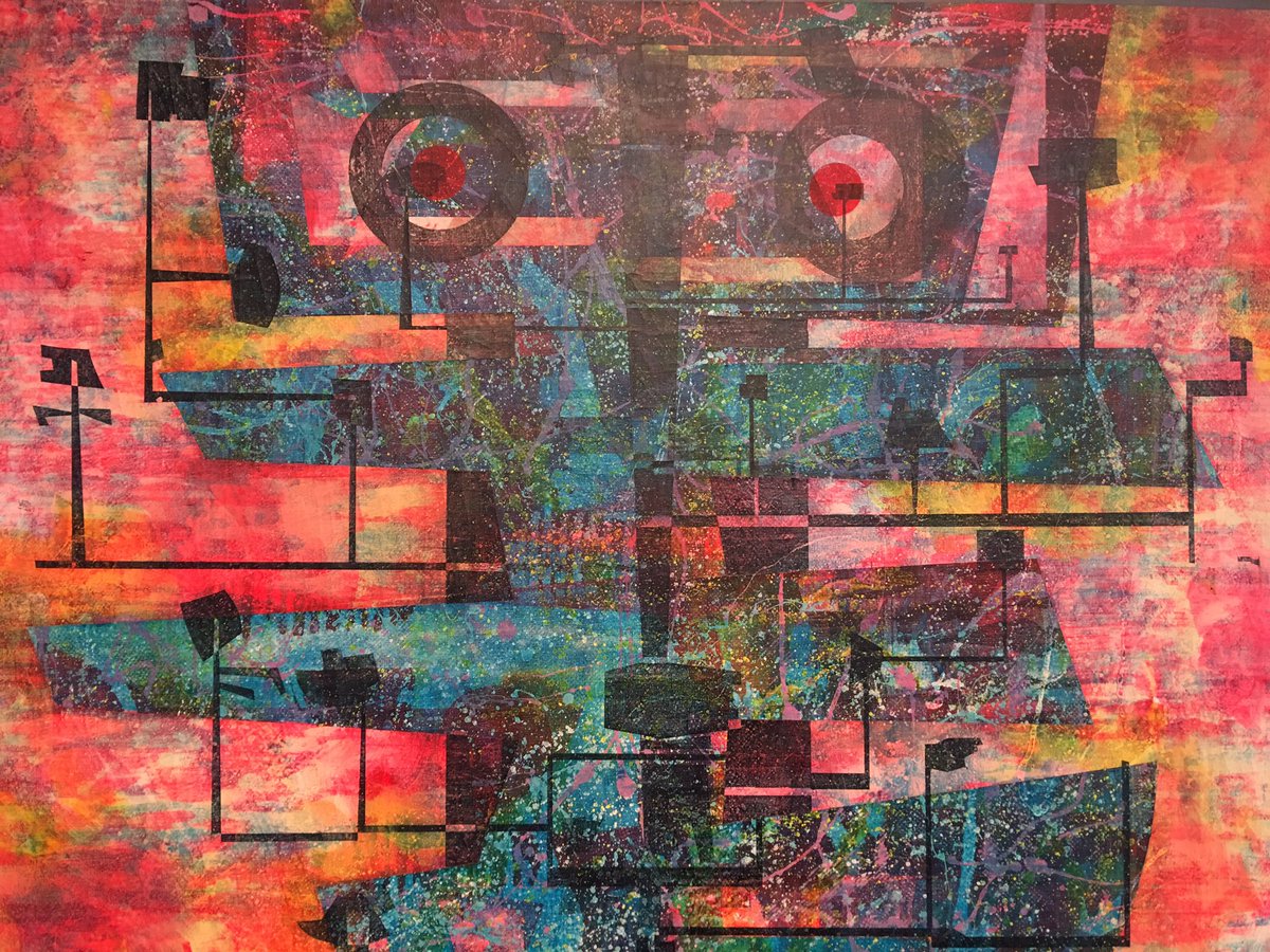 If you haven't seen our newest exhibition, "Montage Lives!" , then be sure to stop by <a href="/1619_FLUX/">1619Flux Art Gallery</a> on Friday, May 3rd between 5pm and 9pm during the <a href="/FirstFridayHop/">First Friday Hop</a>. You will not regret it!