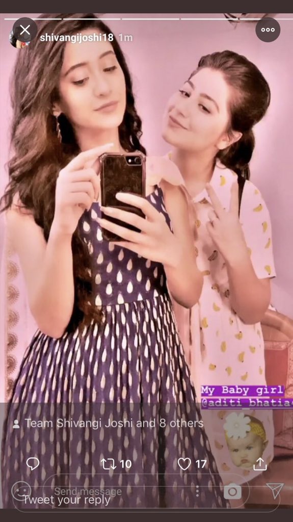 Our #Adhishi ❤️
Cutiees 😍
#ShivangiJoshi #Aditibhatia
#YRKKH #yhm