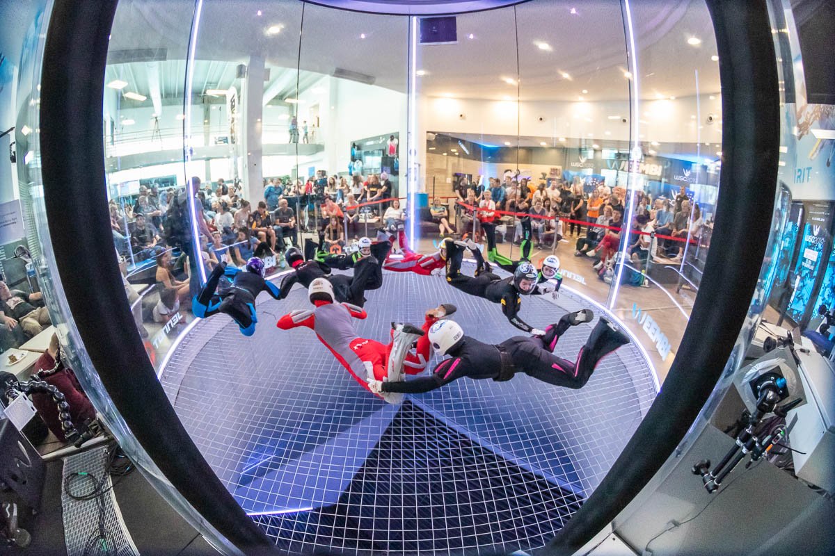 airsports_fai's tweet photo. 🎉Whoop whoop! It's the last day of the FAI World Indoor Skydiving Championships in Lesquin (Lille) 🇫🇷. But who will be on the podiums at tonight's prize giving? Find out by tuning into the livestream NOW! 👌
📸FAI/Marcus King
👉Livestream: https://t.co/ptMjmZLOPj
#wisc2019 https://t.co/5fPbZ4Ni8g