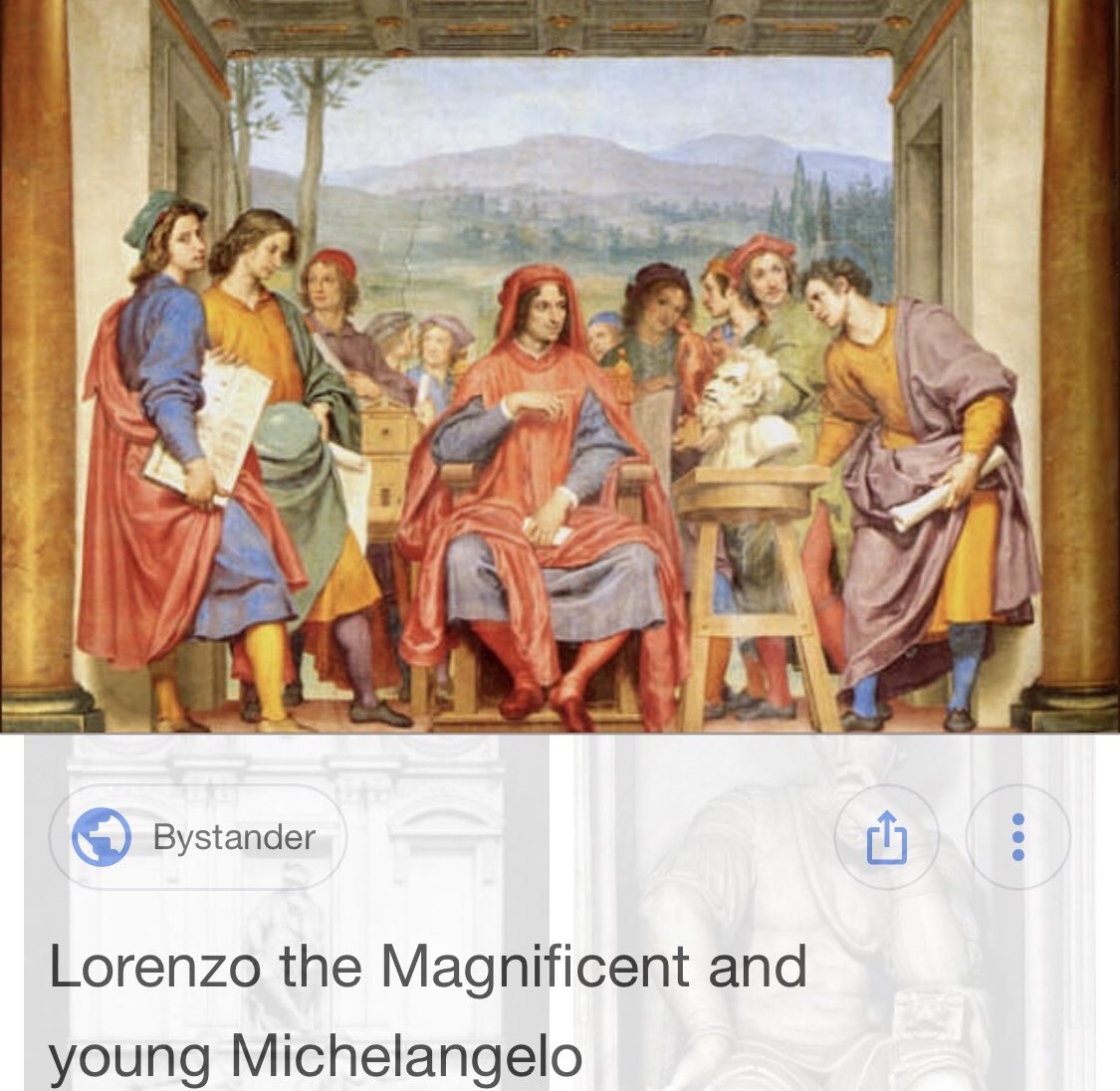 Lorenzo was 20, aspired to aristocracy. He wrote poetry (it was good, supposedly). He sponsored Da Vinci and Michelangelo. But he wasn’t particularly good for the family bank, and he presided over a decline and died of gout and a variety of ailments at 43