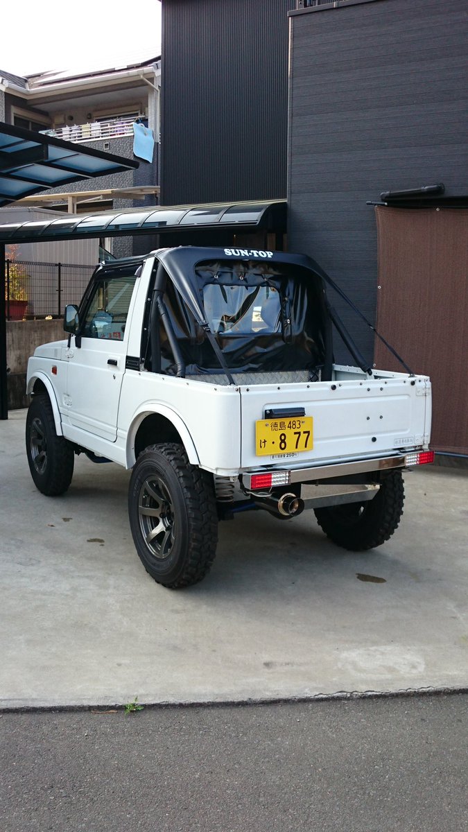スズキ ジムニー ja11 幌車 サントップ