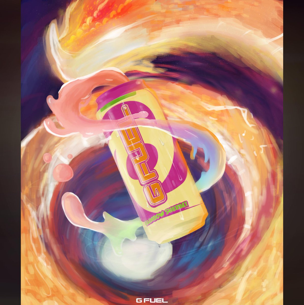 mvximile's tweet image. Painted Advertisement // Rainbow Sherbet
@GFuelEnergy @GammaLabs #GFUELCANGFX  

Likes and Rts are very appreciated
Behance.net/MaxiDzn