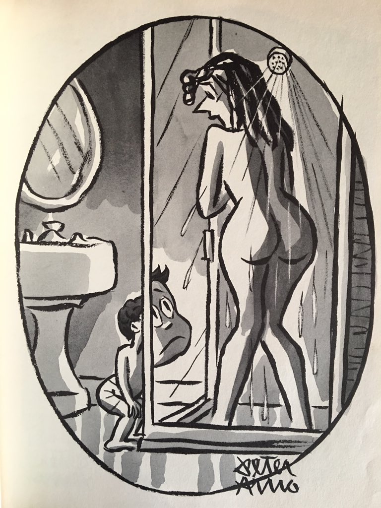Peter Arno, « Lady inbthe Shower », 1967 