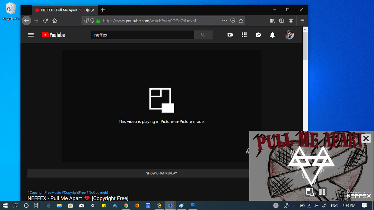 geekermagdotcom's tweet image. @firefox Nightly on Windows Gets Picture in Picture Mode (PiP Mode). Here’s How to Use it #Firefox #PiPMode #PictureInPicture bit.ly/2TFLp0J via @thegeekermag