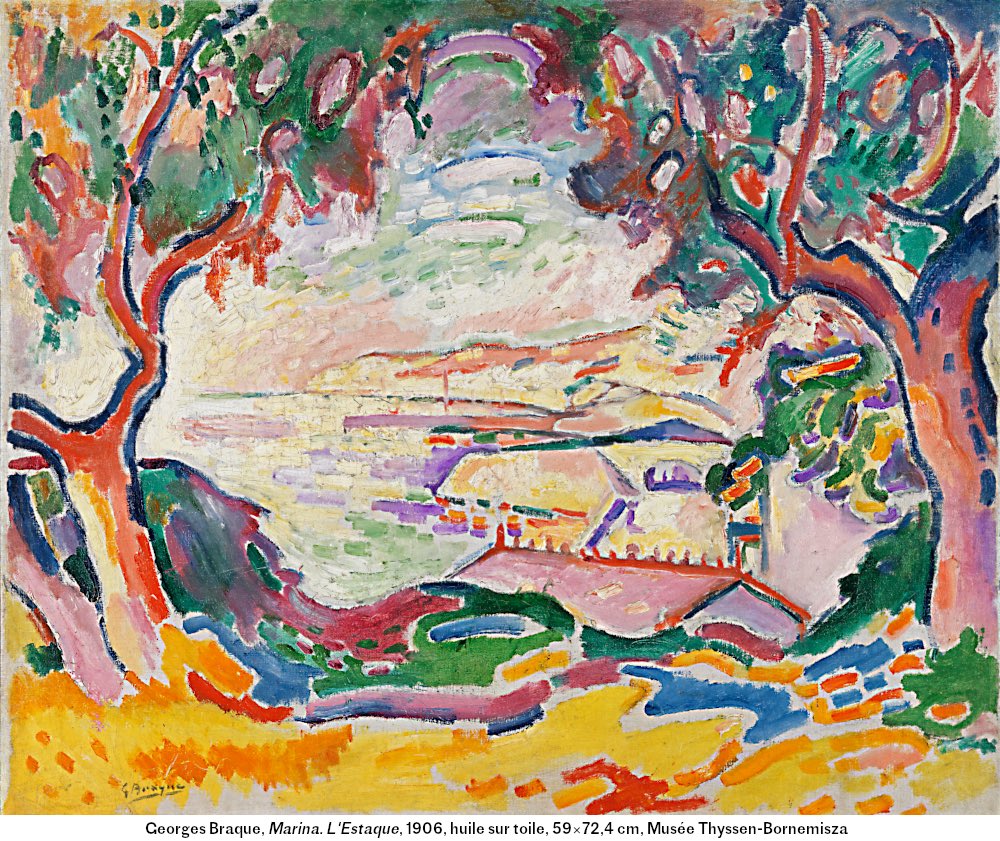 絵画で巡る旅】#ジョルジュ・ブラック 初期の作品『マリーナ