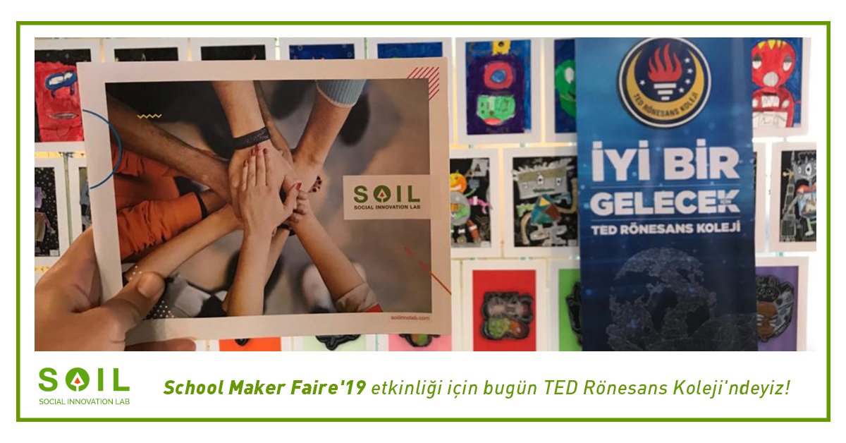 soilinnolab's tweet image. Geleceğimiz için tüketmekten çok #üretmeyi seven #maker öğrenci, veli ve öğretmenlerin buluştuğu #SchoolMakerFaire etkinliği için bugün #TEDRönesansKoleji&apos;ndeyiz!
@TEDRonesans 
#soil #soilinnolab #socialinnovationlab #etkinlik #makeretkinligi #makers #kodlama #robotics #yazilim