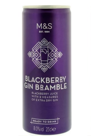 blackberry gin bramble