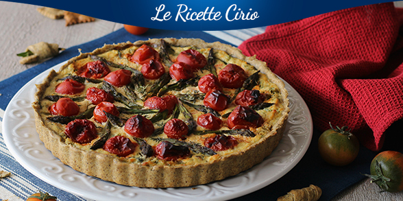 Oggi crostata! Ma salata 😊 Ecco quella Crostata vegana canapa e pomodorini di <a href="/PapillaMonella/">PapillaMonella</a>. Buonissima e perfetta anche per #Pasquetta!