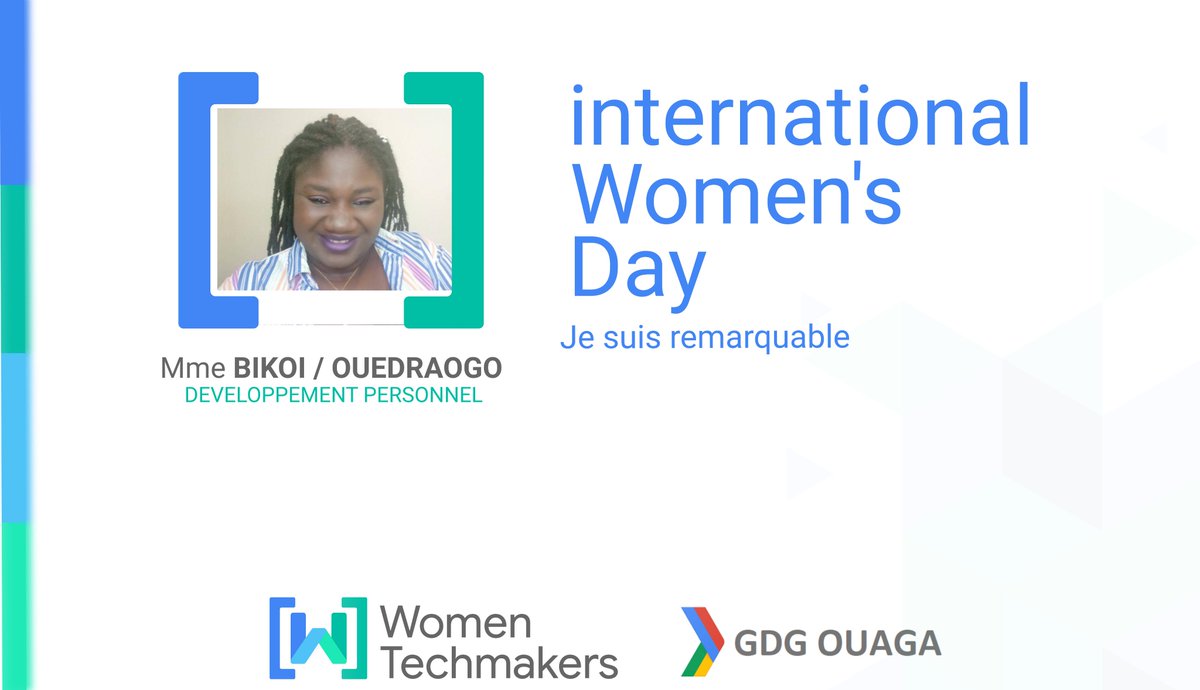 JklOuaga's tweet image. Le Woman Tech Makers du @GdgOuaga débute son #MeetUp à @JklOuaga avec  des mini-conférences en developpement personnel, sur l'open data, les #ActionOnGoogle et sur l'industrie des jeux vidéos. @ZoulfaouDank @GadMiss #lwili