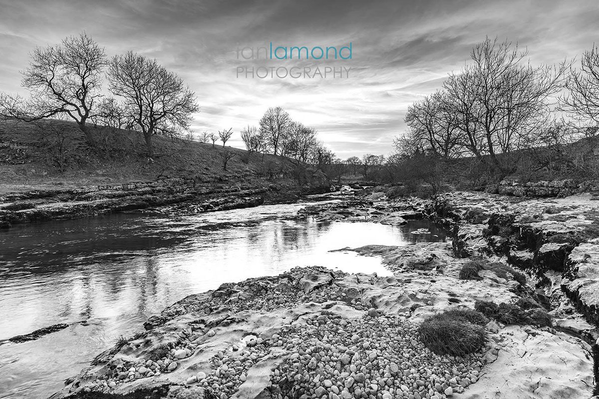 Starting to take a few black &amp; white landscapes so no bright, colourful shots available for this glorious Easter. Shot is of the River Wharfe <a href="/yorkshire_dales/">Yorkshire Dales National Park</a> and can be found in the new gallery section on ianlamond.co.uk/landscape-gall…. Have a wonderful and Happy Easter.