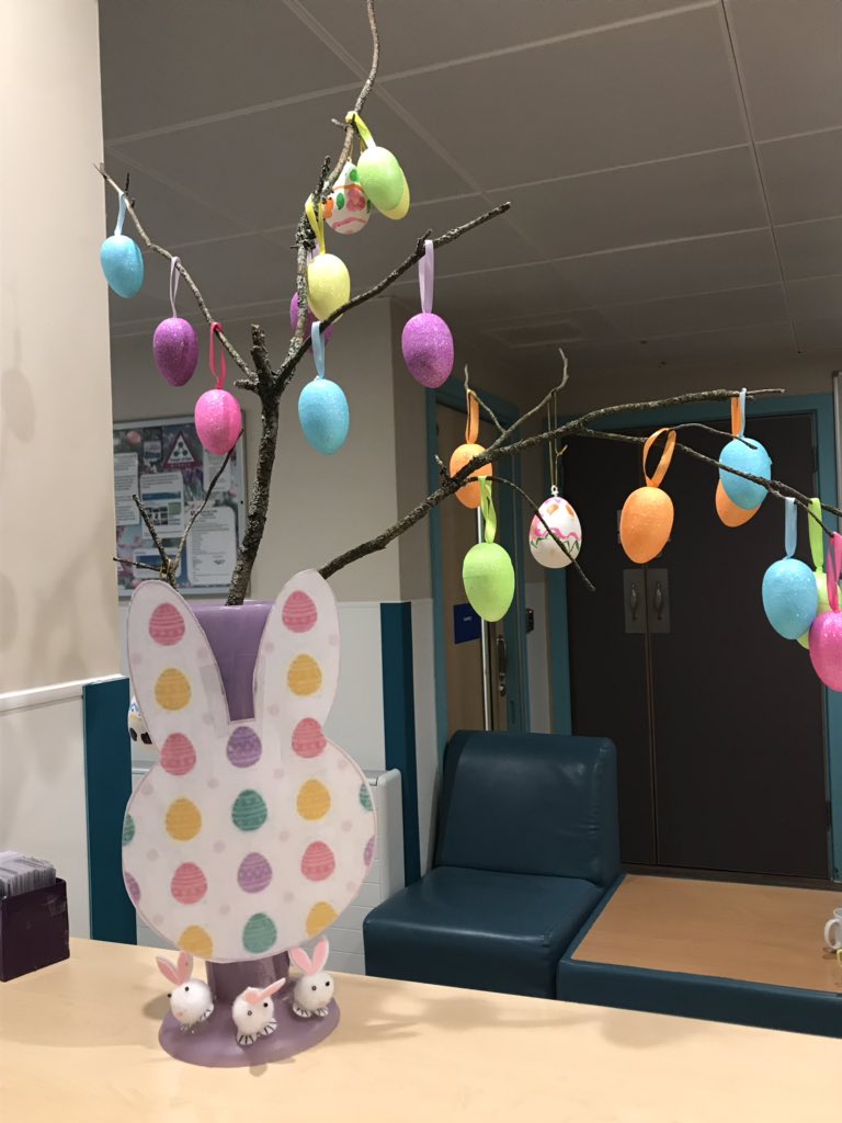 Hello & Happy Saturday from the @GlenbourneUnit. We have been quiet for a little while but ‘we’re back’. Our Wards & Departments will be ‘Taking Over Twitter ‘ again showcasing what we do !! So watch this space. #BridfordWard will start the takeover. Happy Easter 🐣