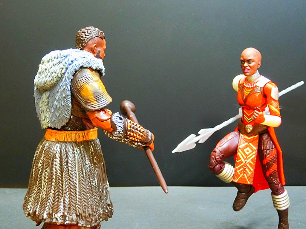 マーベルレジェンド ブラック・パンサー”ドーラ・ミラージュ”異なった