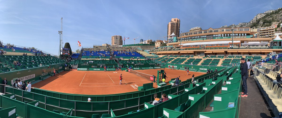CALLIPOtrainer's tweet photo. #montecarlorolexmasters #atp1000 #tennis https://t.co/EWvLKC3g1U