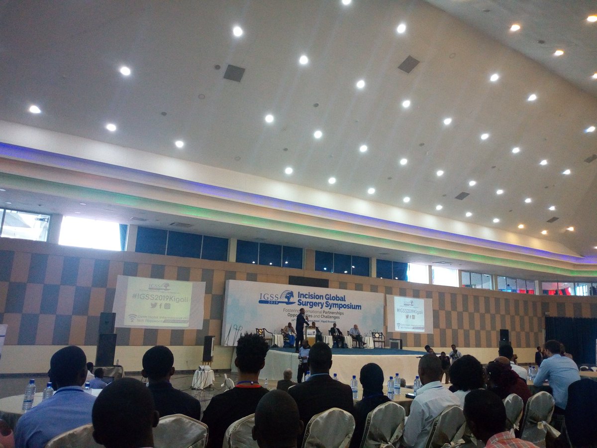 It is finally happening in Kigali, Rwanda ...the very awaited conference where hundreds of students, Drs, residents and professors from more than 20 countries around the world gathered to give equity to surgery #safesurgery #safeanaesthesia #affordablesurgery #IGSS2019kigali