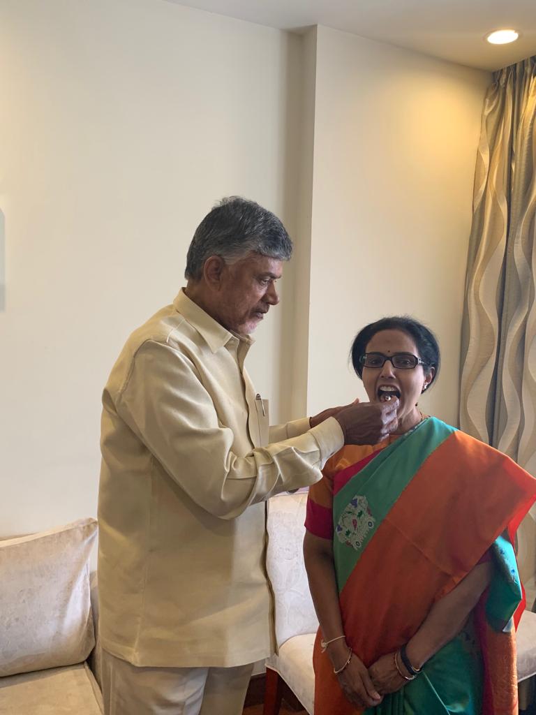 naralokesh's tweet image. A glimpse into the birthday celebrations of our Hero! 

#HappyBirthdayCBN