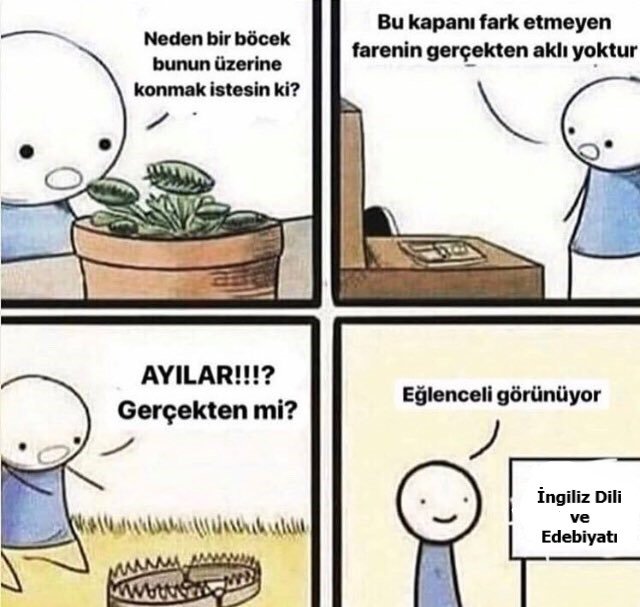 please mind the trap