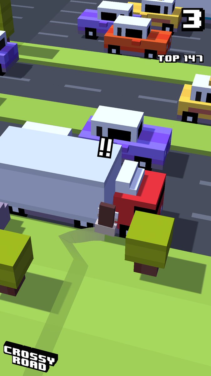 paefou's tweet photo. 3 on #crossyroad. My top is 147. https://t.co/s8cJAmIOlI https://t.co/HuYr8cML6k