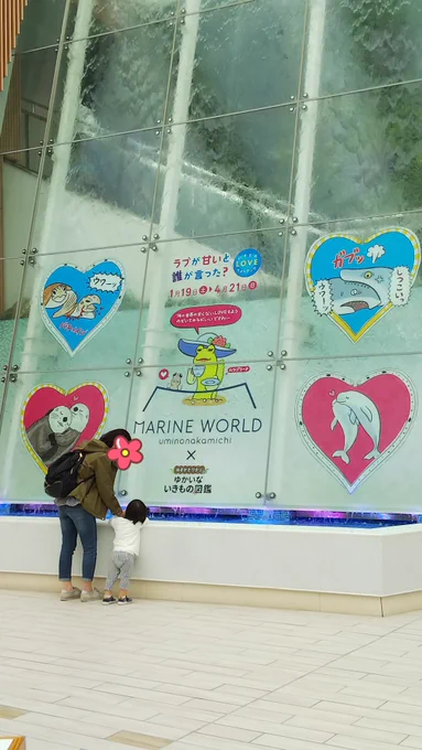 マリンワールドのぬまがさワタリさんコラボ展示、滑り込みで見てきました!ラブはあまくないと言いつつラブラブなラッコで終わるという、愛にあふれる展示(笑)!楽しかったです。キーワードラリーでクリアファイルもゲット。イベント期間は明日まで!またやってほしいですね～ 