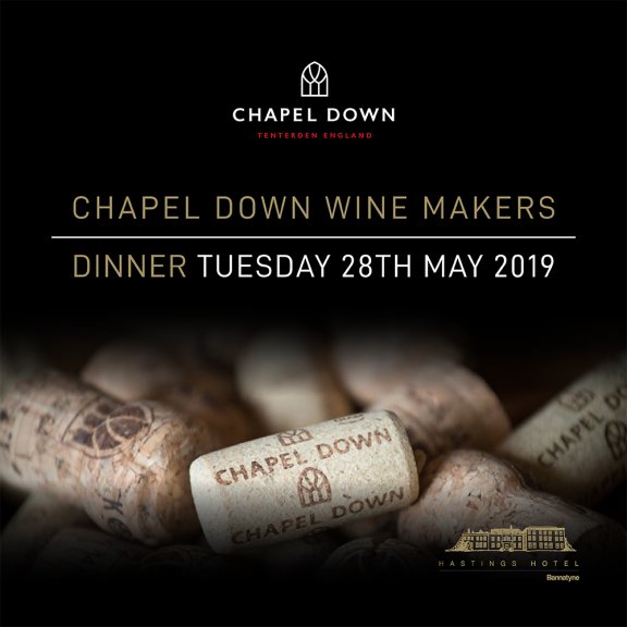 Celebrating English Wine Week with <a href="/ChapelDownWines/">Chapel Down</a> England's leading wine producer. <a href="/HotelHastings/">Bannatyne Hastings</a> 
📆 Tuesday 28th May 7 pm - 10 pm
➡ Ticket info 28/05/2019 - Bannatyne Hotel Hastings Wine Makers Dinner bit.ly/2Us27Sk
☎ 01424 851222 (option 2) 
 #Hastings