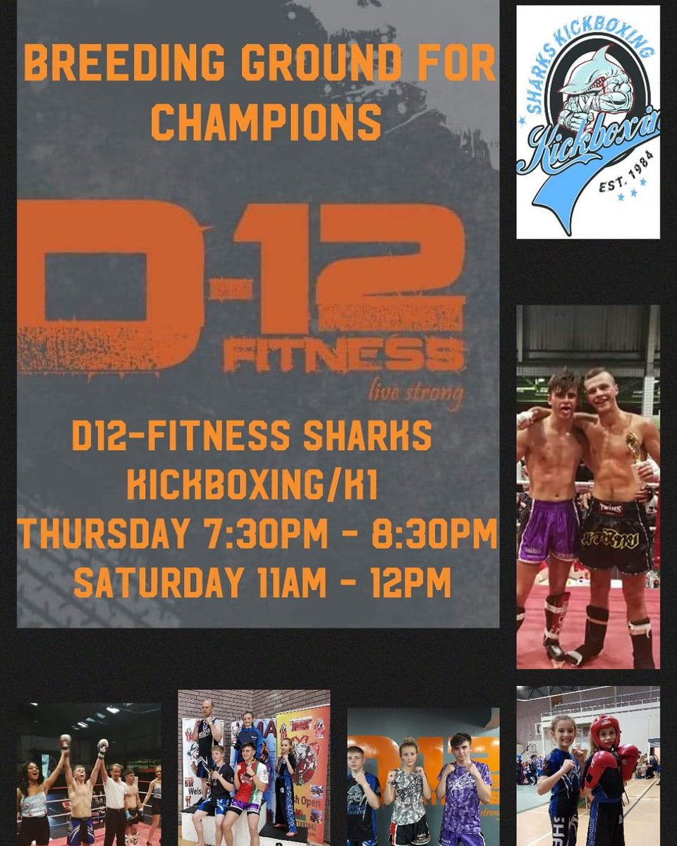 Sharks Kickboxing/K1 today <a href="/d12_fitness/">D12 Fitness</a> 11am - 12pm
#sharks #kickboxing #k1 #MartialArts #fitness #cardio #bagwork #padwork #sparring #fitfam #gym #gymlife #stayready #carmarthen