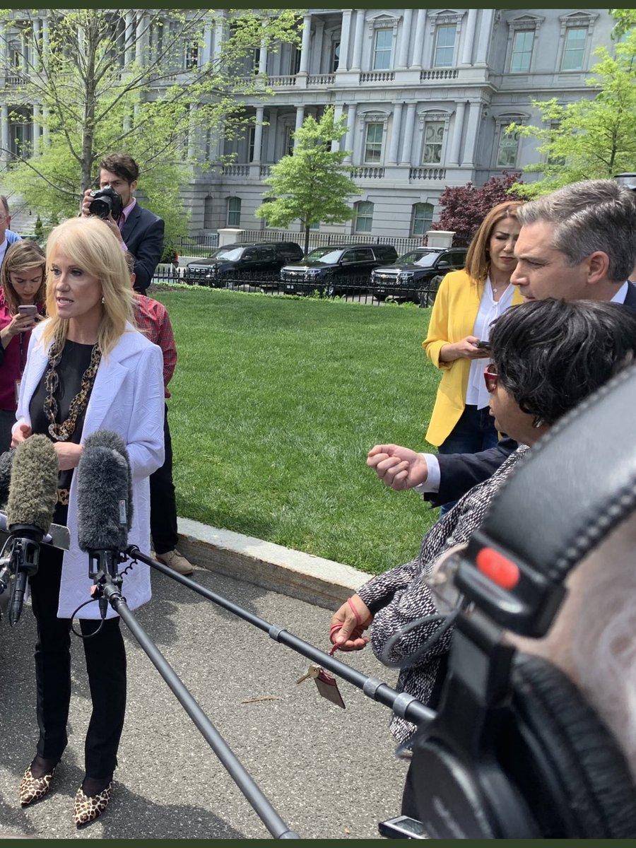 Lark2rule's tweet photo. @Lawrence She @KellyannePolls is a pathological liar working for a pathological liar.

There's no daylight between #LiarSanders and #LiarConway

Is Jim @Acosta role-playing? 😳 https://t.co/3f2727IWqi