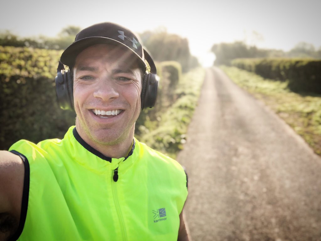 Late night after our supper club <a href="/BromptonCookery/">Brompton Cookery</a> Had to drag myself out of bed this morning, but glad I did! 5 miles done ✅ Have a great day ☀️