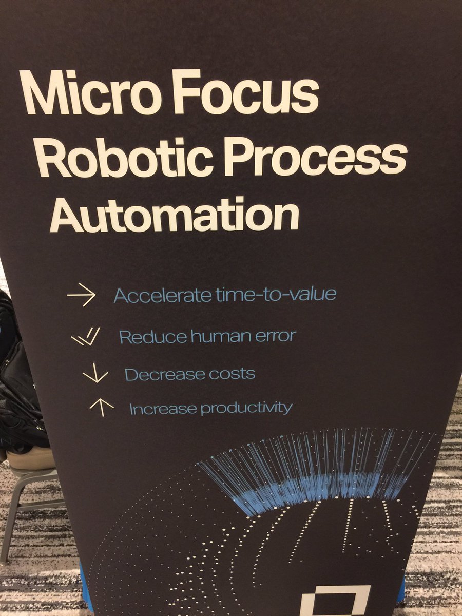 CaleORourke's tweet photo. It was a privilege to talk with all our customers and partners at the #ADMSummit about #MicroFocus #RPA. https://t.co/NO9p8wa8S6