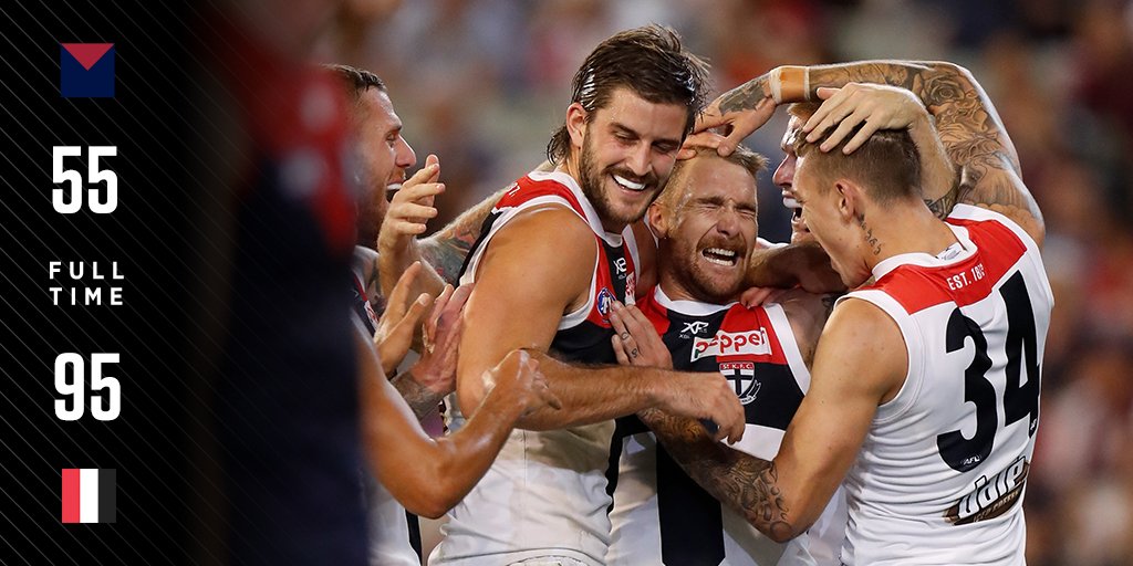 Are you with us now???

#AFLDeesSaints