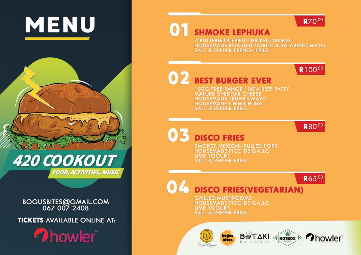 BangDulamo_ZA's tweet photo. Happy International Weed Day ππ
The Celebrations Have Commenced At #420Cookout In Hatfield, Pretoria (Location In Thread) ! Come Join Us At Botaki Ba Afrika To Celebrate This Beautiful Occasion π
#Happy420Day #420Cookout https://t.co/fUsjeCAPRN