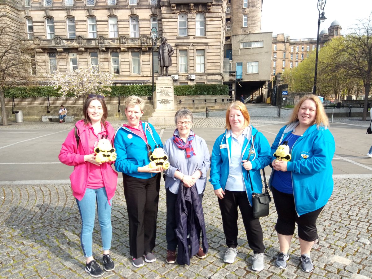 motherwellgb's tweet photo. Fantastic morning so far at the #bigfootprint19 
The @gbinscotland team with @churchmoderator #GBistheplacetobee https://t.co/rVUHjqyNIW