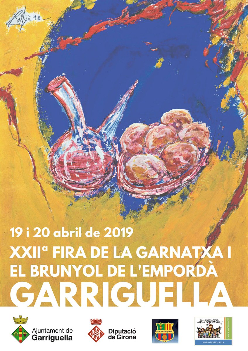 📢Garriguella ,Fira de la Garnatxa i el Brunyol de l’Empordà 
dissabte 20 durant tot el matí actuacions pels carrers del poble  zona infantil, 🎈🎠🎡amb inflables, llits elàstics i molt més!
No t’ho perdis!
#Altemporda #Girona #Garriguella