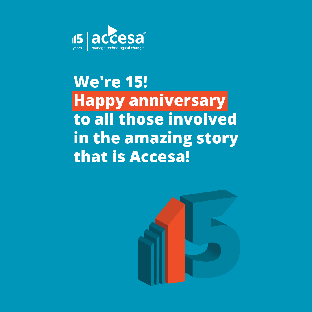 accesa_eu's tweet photo. 15 years ago (today) our adventure started in Cluj-Napoca! Since then our journey took us to Oradea, Munchen, Zurich and Frankfurt and brought us amazing colleagues and partners to grow and develop with! We're excited for what's to come! Happy anniversary everybody! https://t.co/dTkHtVChjP