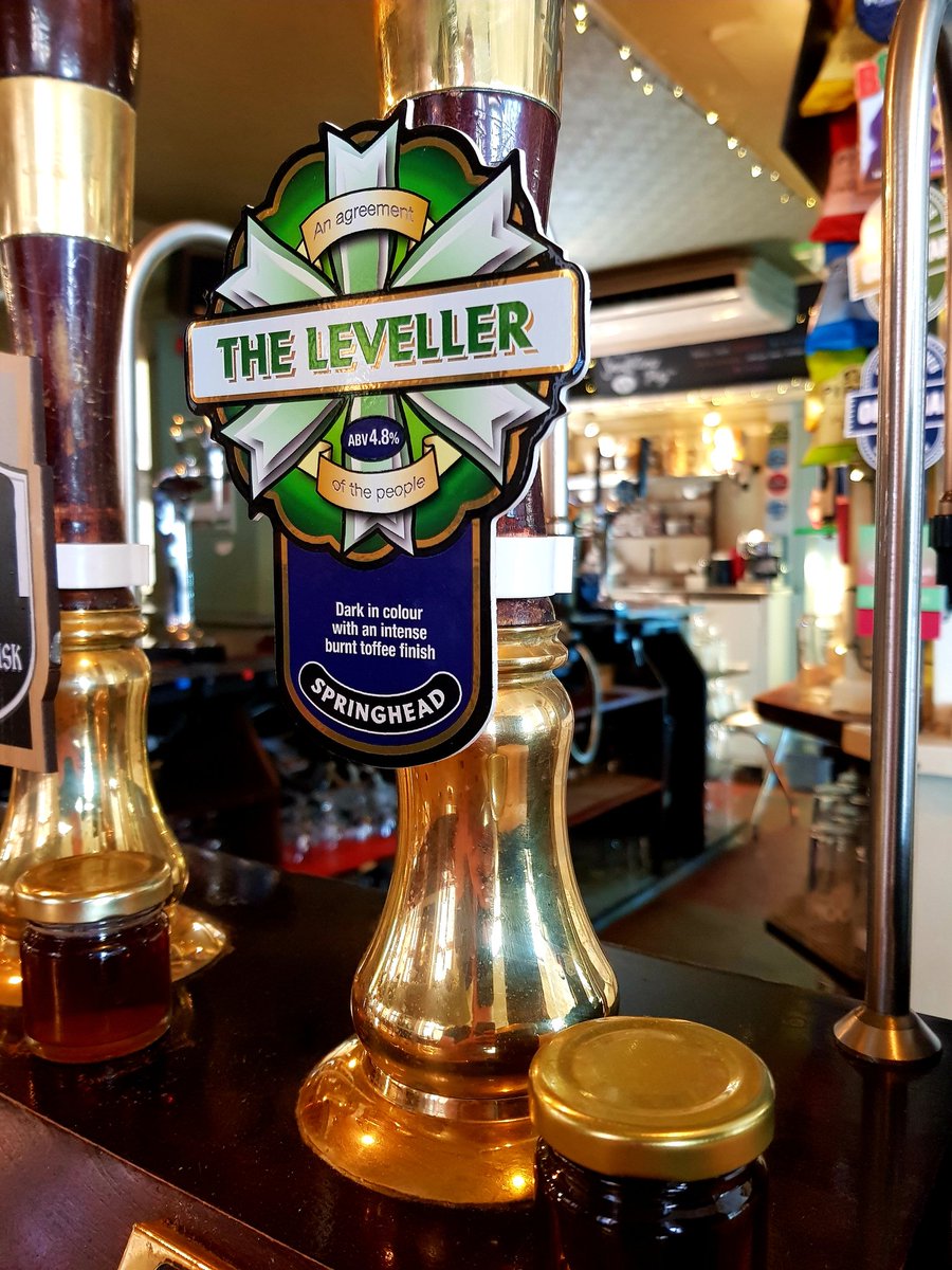 Day 2 of the 'Nottingham Real Ale Trail', come down and sample a pint of 'The Leveller' from <a href="/SPRINGHEAD1/">Springhead Brewery</a> dark in colour, with an intense burnt toffee finish <a href="/nottinghamdeli/">deli-icious</a> <a href="/itsinnottingham/">It's in Nottingham</a> #CAMRA #ale #realale #aletrail #Nottingham #Notts #BankHolidayWeekend #EasterWeekend