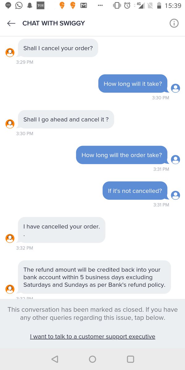 Neel_dude99's tweet photo. @SwiggyCares, @swiggy_in 
Absolutely disappointed with the service of swiggy. I have been waiting for an order for more than an hour and the chat support team is absolutely ineffective. I am so hangry after this horrendous ordeal. https://t.co/15TJLRAgG6