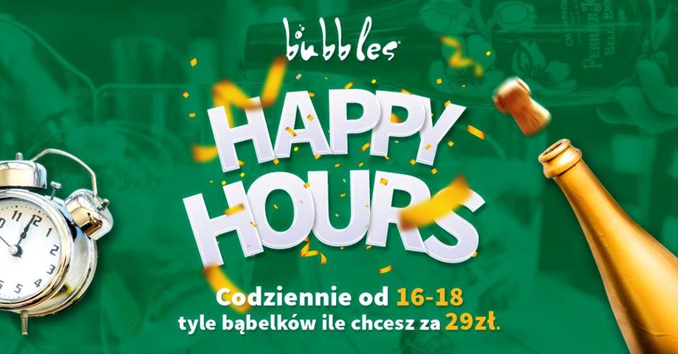 bubbles_wwa's tweet photo. Have you rested from #bubbly? So, we invite you to come for Happy Hours to Bubbles! Every day between the hours of 4PM and 6PM we have a very attractive offer for you: for PLN 29 https://t.co/yumxcPPMqQ