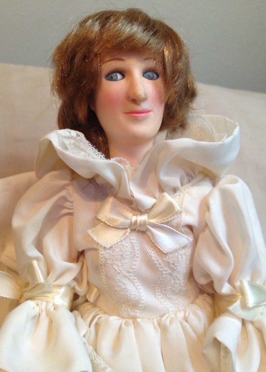 princess diana porcelain doll