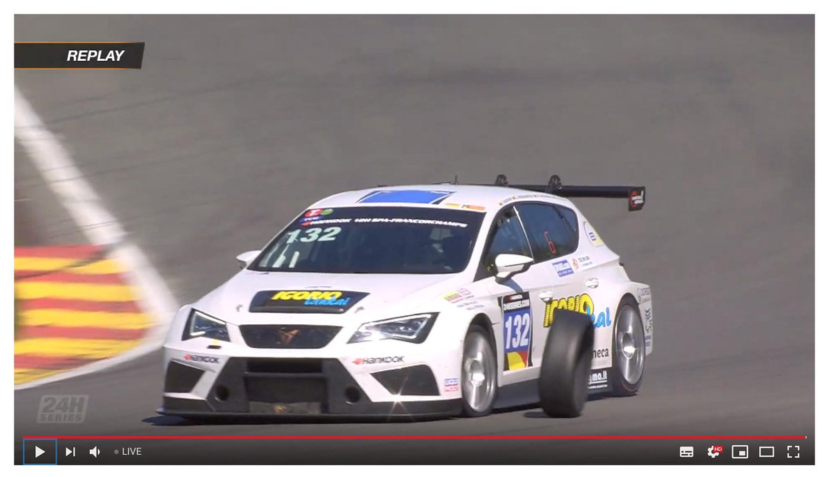 24HSERIES's tweet photo. #24HSERIES | Someone missing something quite important as #IGORIOLANKAI (132) loses its right front tyre. Meanwhile, 1st, 2nd and 4th in GT - #GRT (63), #Herberth (91) and #HBRacing (41) - gambled on a Code 60 which didn’t happen. @Scuderia_Praha (11) can start to close again. https://t.co/QWsh9AgKmj