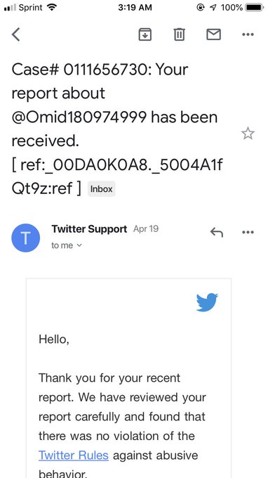 This is bullshit. I&rsquo;m being harassed https://t.co/O3yXB4Zn0j