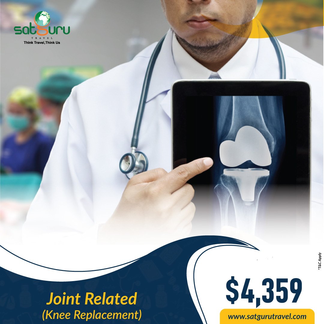 Joint Replacement packages @ USD 4,359 Only! Contact Us - goo.gl/sjrSkH
#Medical #Tourism #MedicalTourism #Travel #jointreplacement #replacementsurgery #Health #Treatment