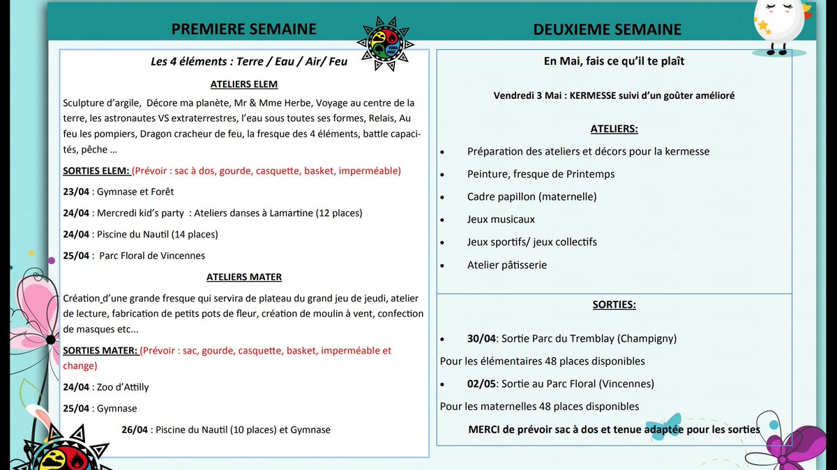 ape_pmc's tweet image. .Au centre de loisirs, on joue avec plaisir @ecolepmc pendant les vacances. Bonnes vacances à tous