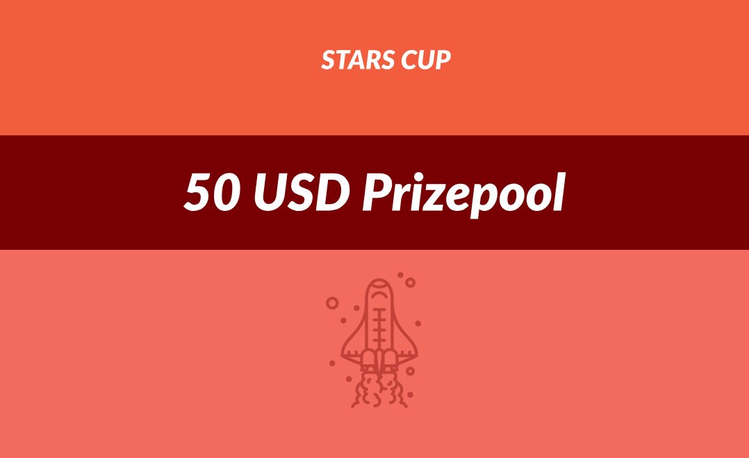 STARS CUP INDIVIDUAL
[EDICION PLATA - FREE]

¡Inscripción abierta!
50 USD 💰

• Requisitos •
✓ Seguirnos 
✓ Conseguir 10 RTs mencionándonos
✓ RT &amp; MG 

⚠️ Además participas en un sorteo por un cupo a la edición premium GRATUITO!